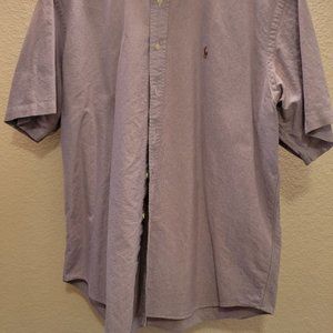 Polo by Ralph Lauren Oxford Cotton Button short sleeve shirt
